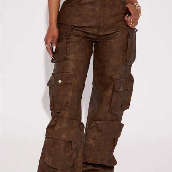 Pants - Brown Cargo Pants